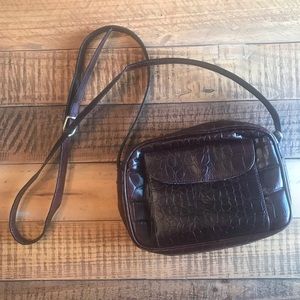 VINTAGE Crossbody Bag- Italian Leather